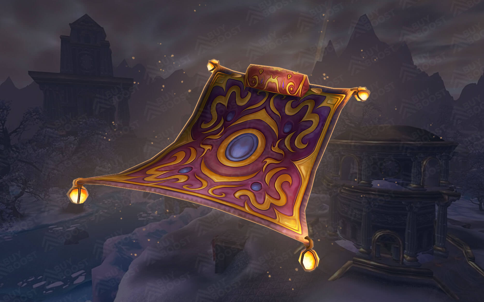 Magnificent Flying Carpet Mount